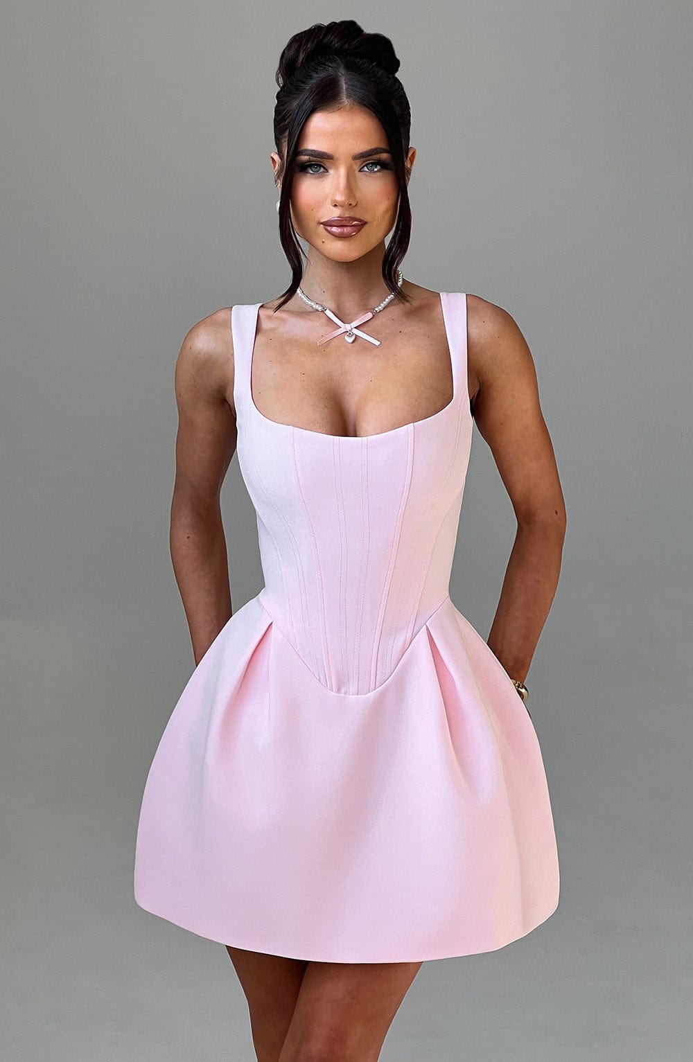 Janiyah Mini Dress - Blush