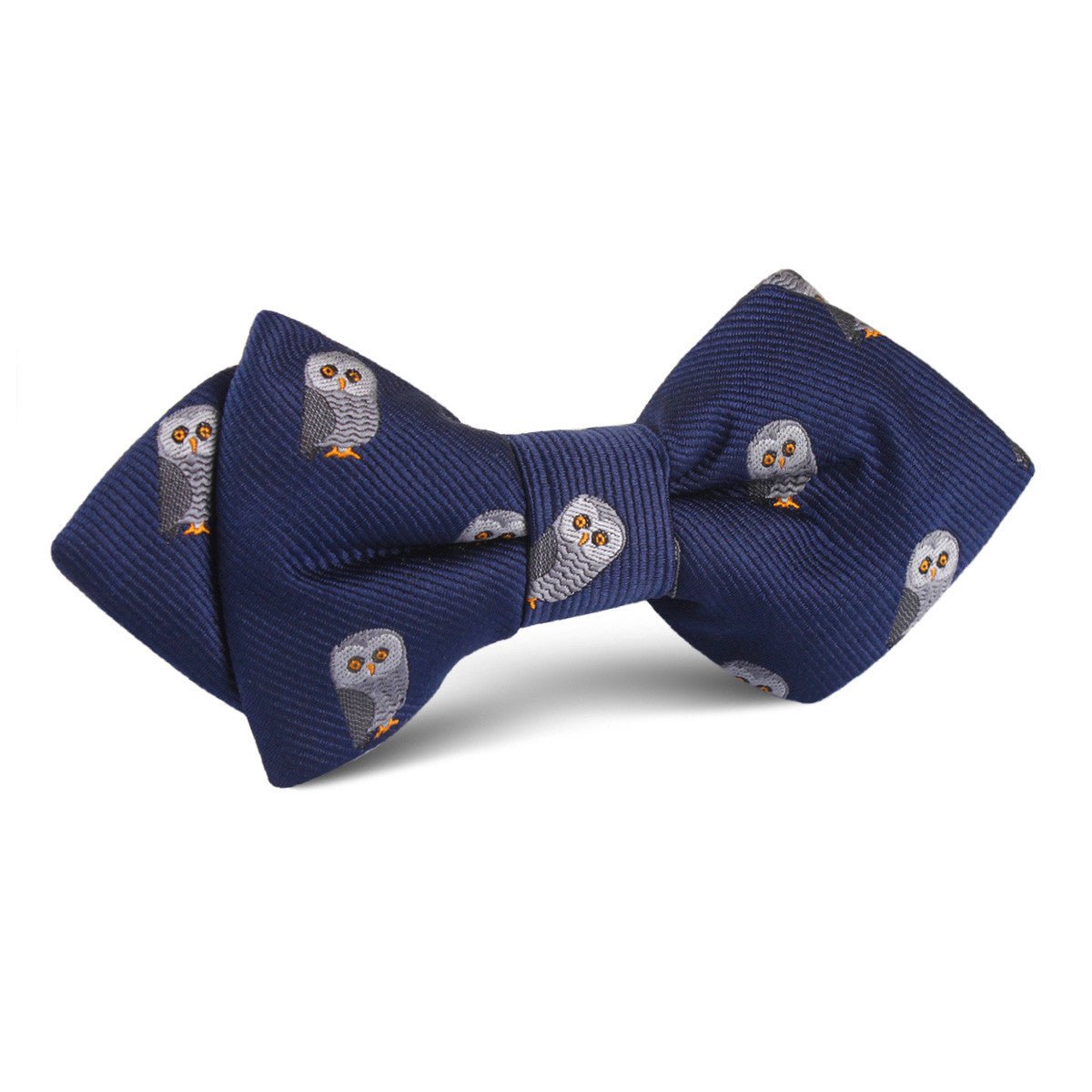 Southern Grey Owl Diamond Bow Tie