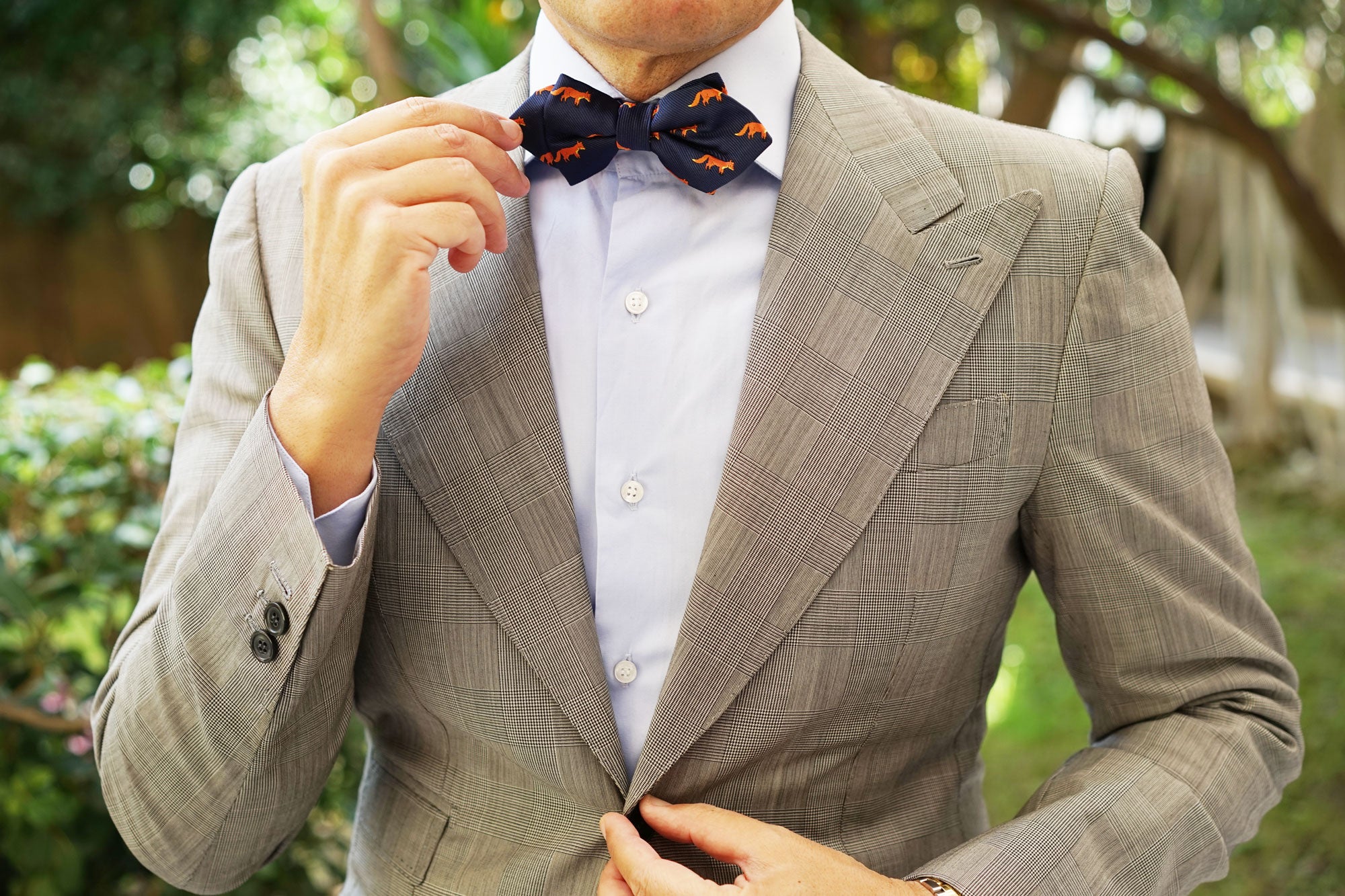 Mr Fox Diamond Bow Tie