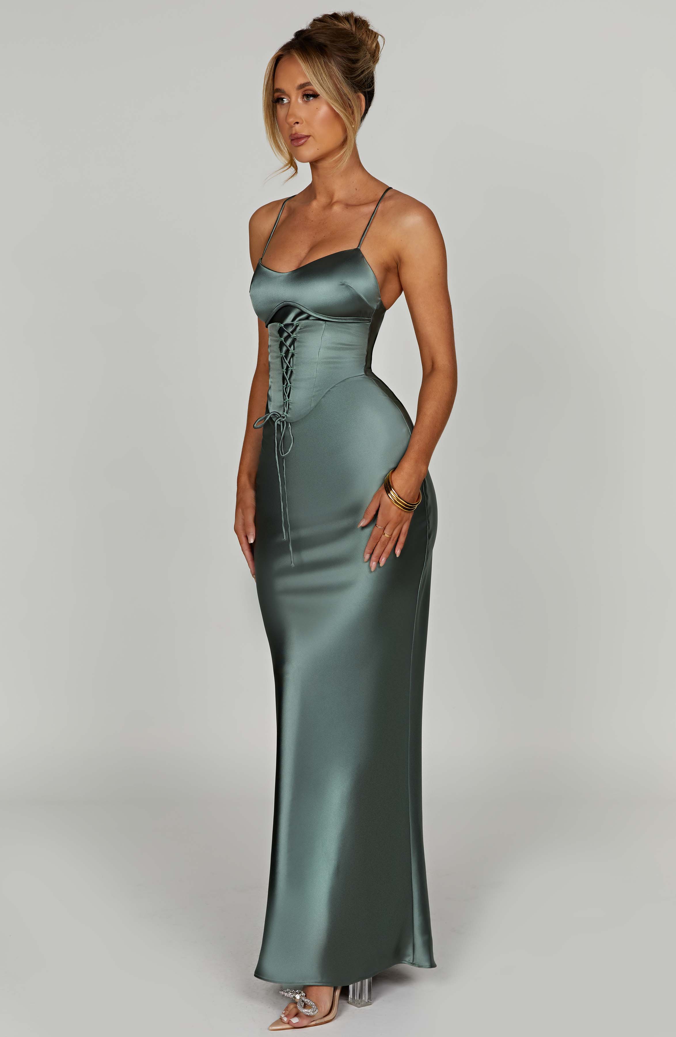 Lillia Maxi Dress - Sage