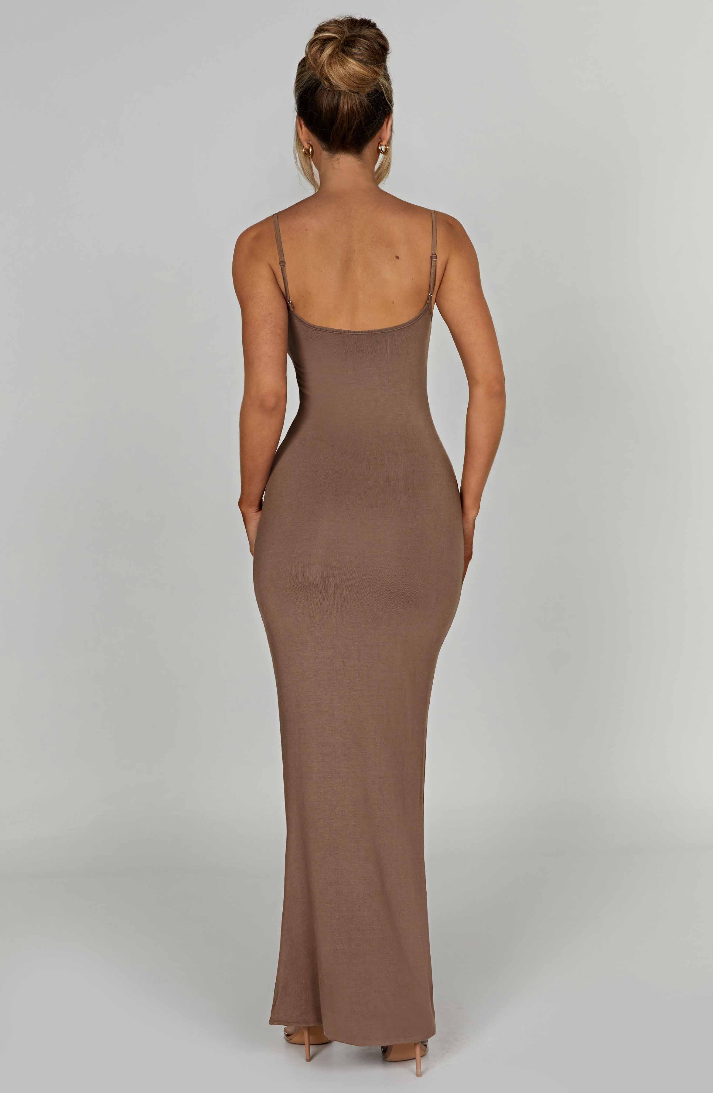 Saskia Maxi Dress - Mocha