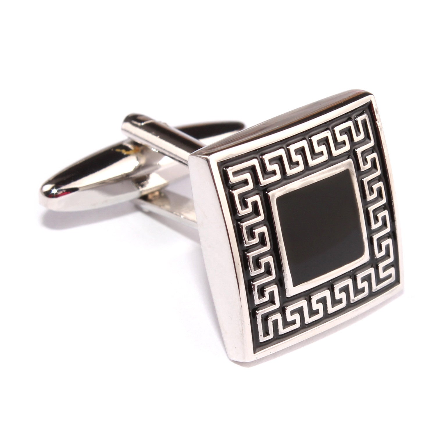 Black Maze Cufflinks