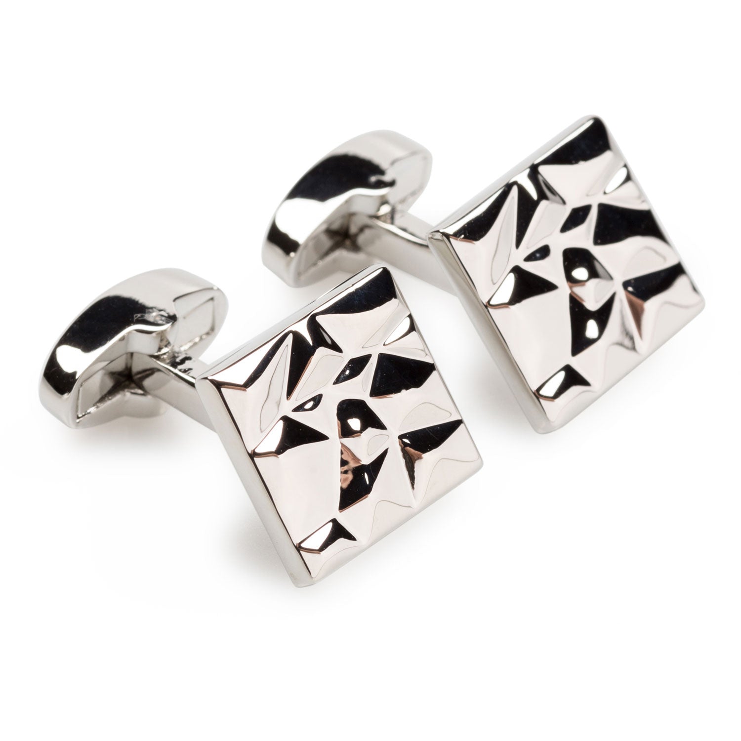 Archer Silver Cufflinks