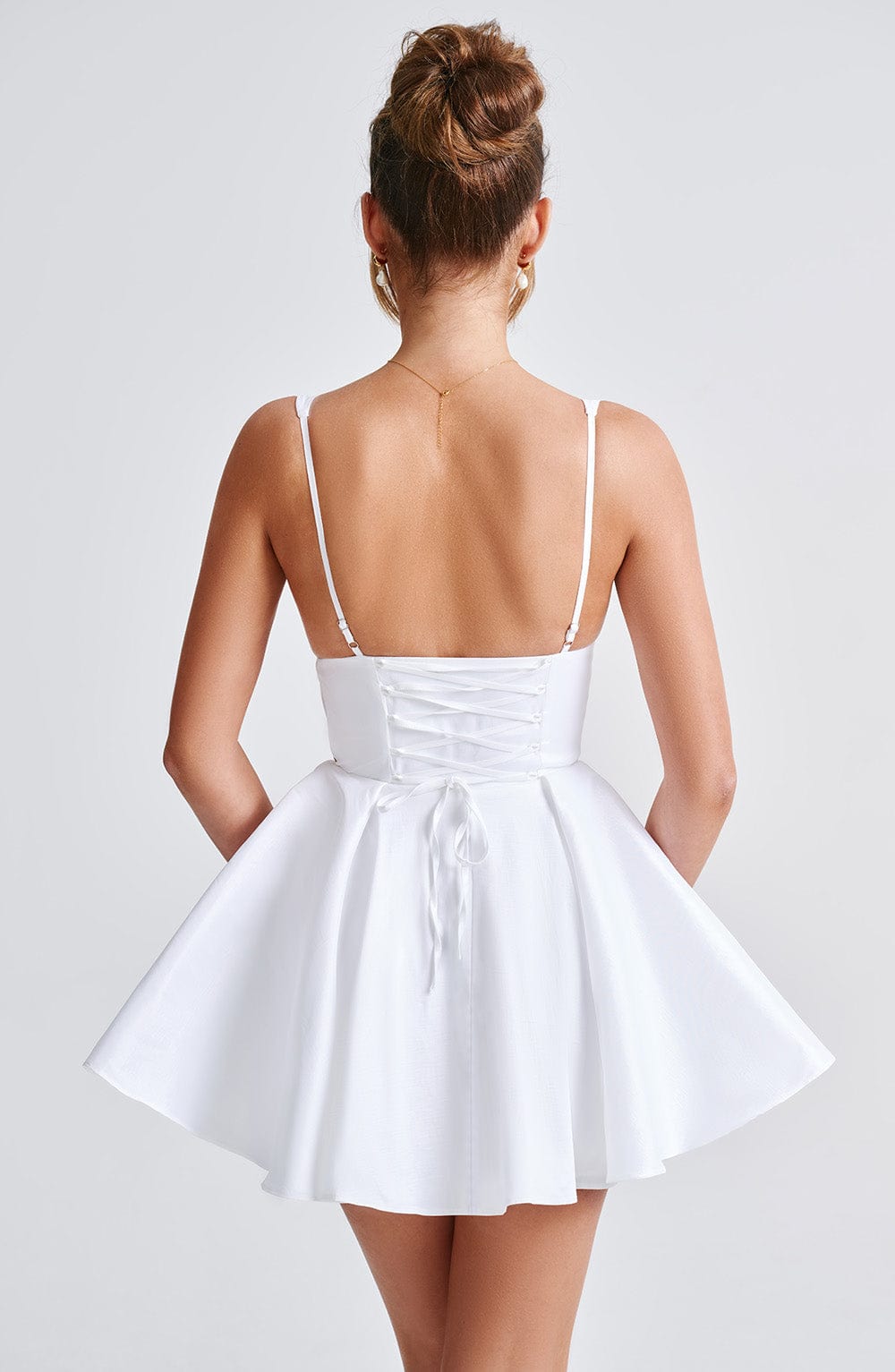 Imani Mini Dress - Ivory