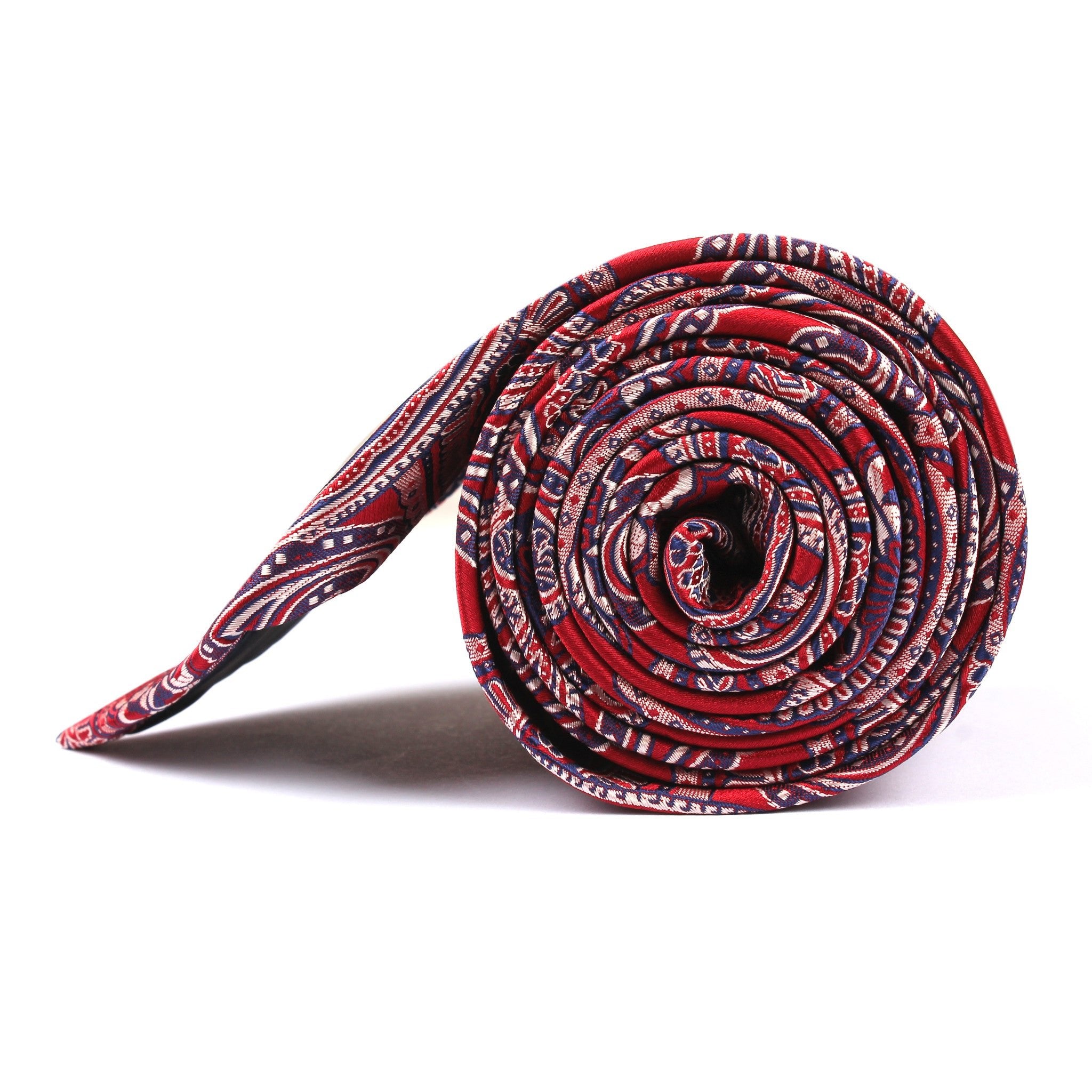 Paisley Red Tie