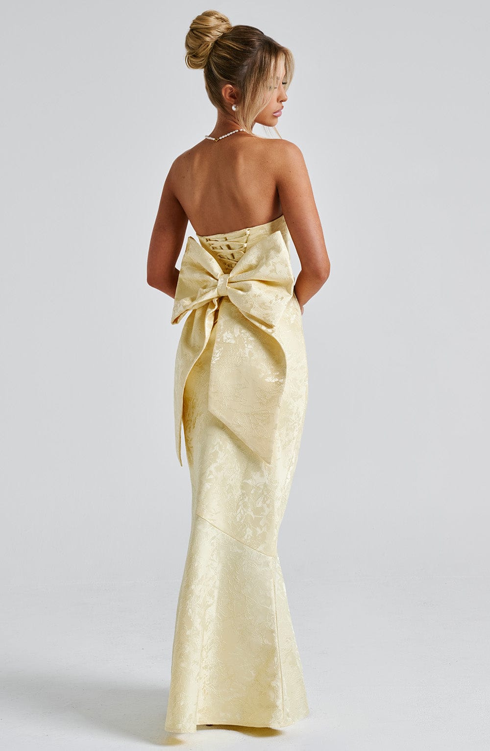 Felicity Maxi Dress - Lemon