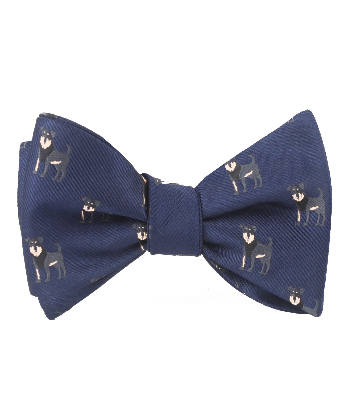 Rottweiler Dog Self Bow Tie