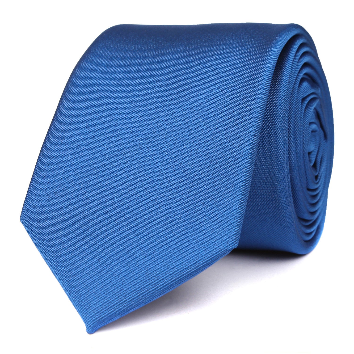 Sapphire Blue Skinny Tie