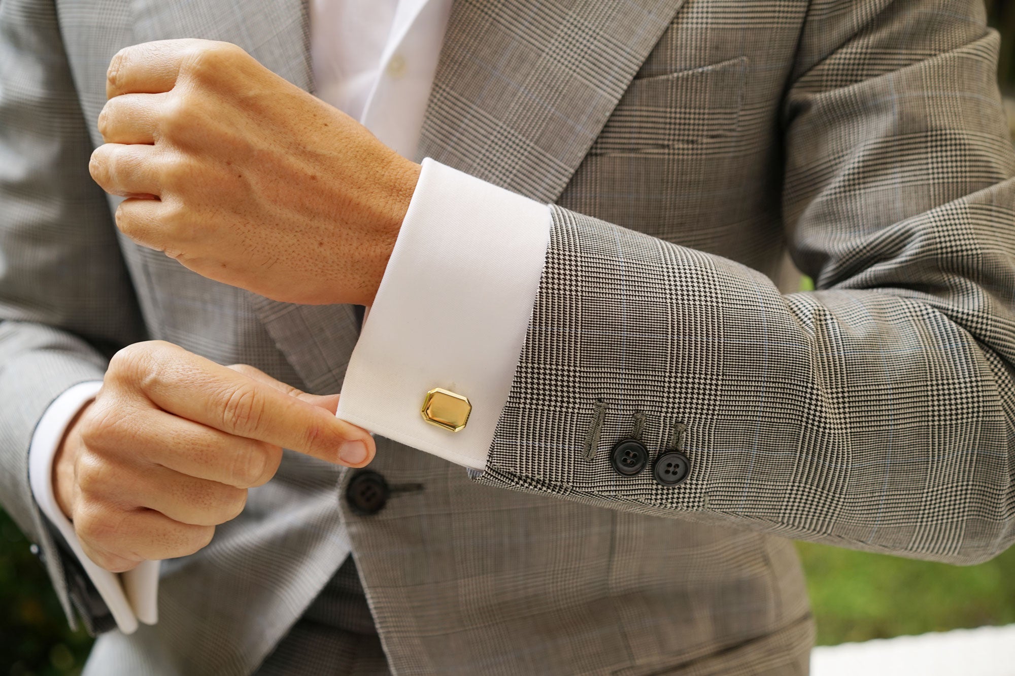 Classic Gold Octavia Cufflinks