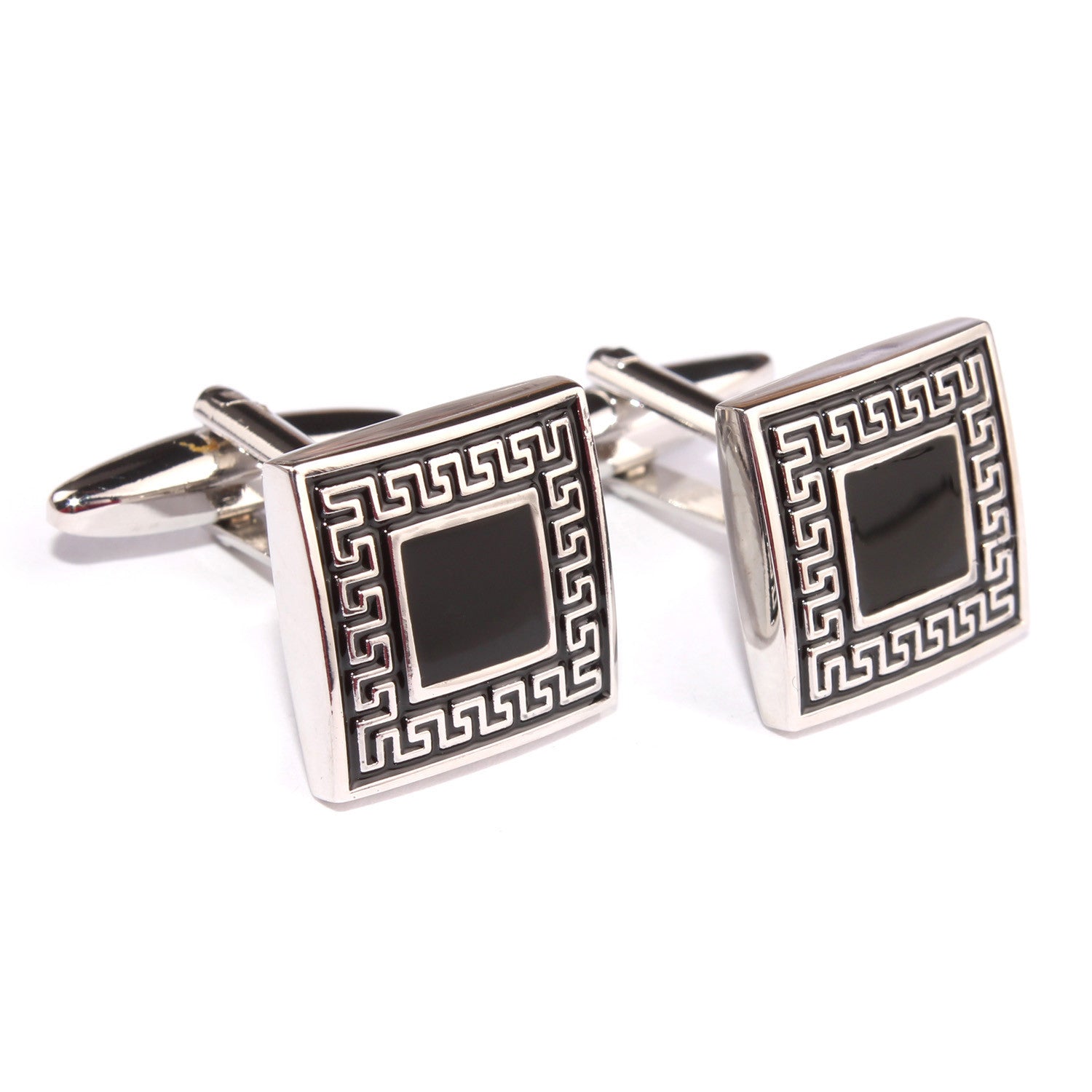 Black Maze Cufflinks