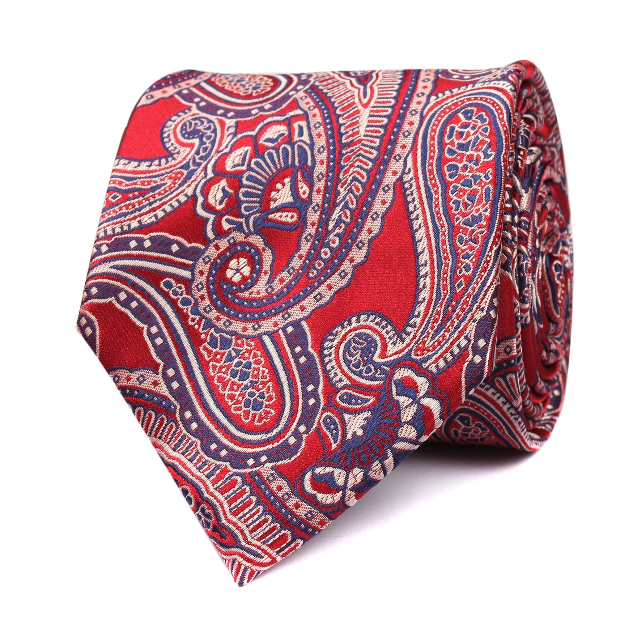 Paisley Red Tie