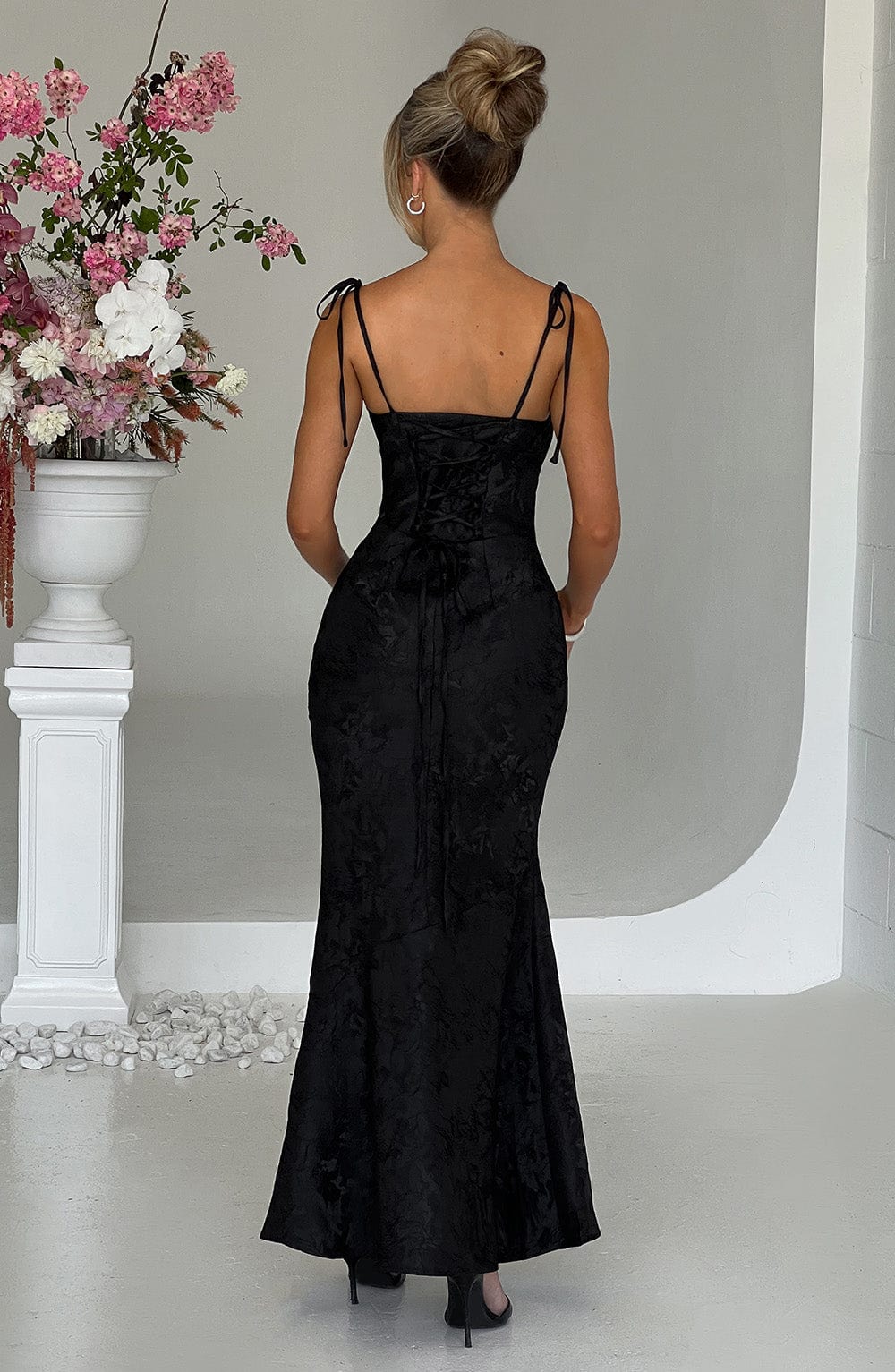 Whitney Maxi Dress - Black