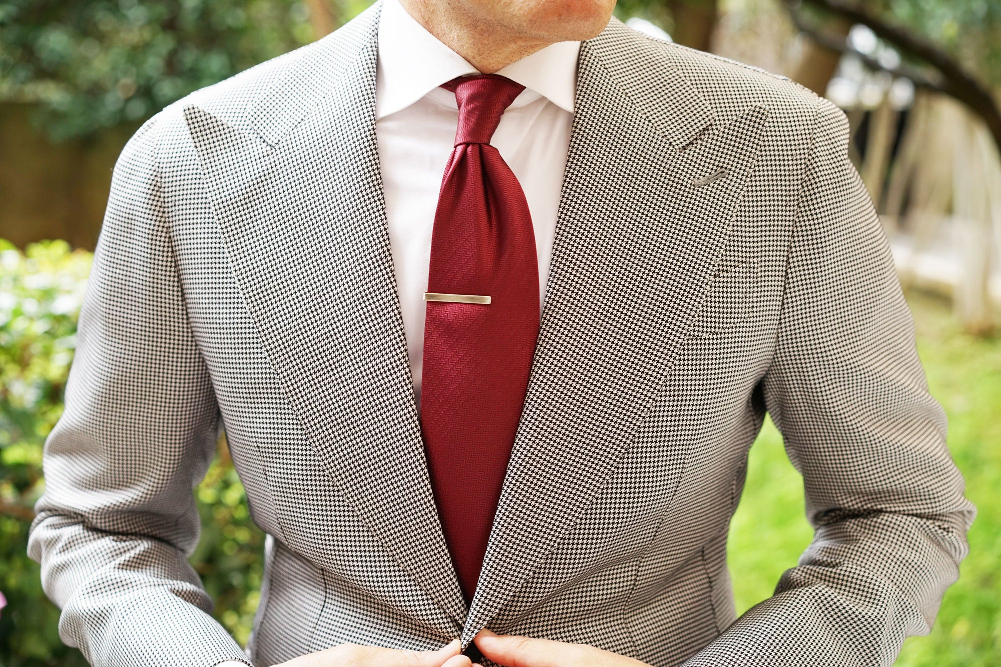 Mini Antique Silver Chaplin Tie Bar