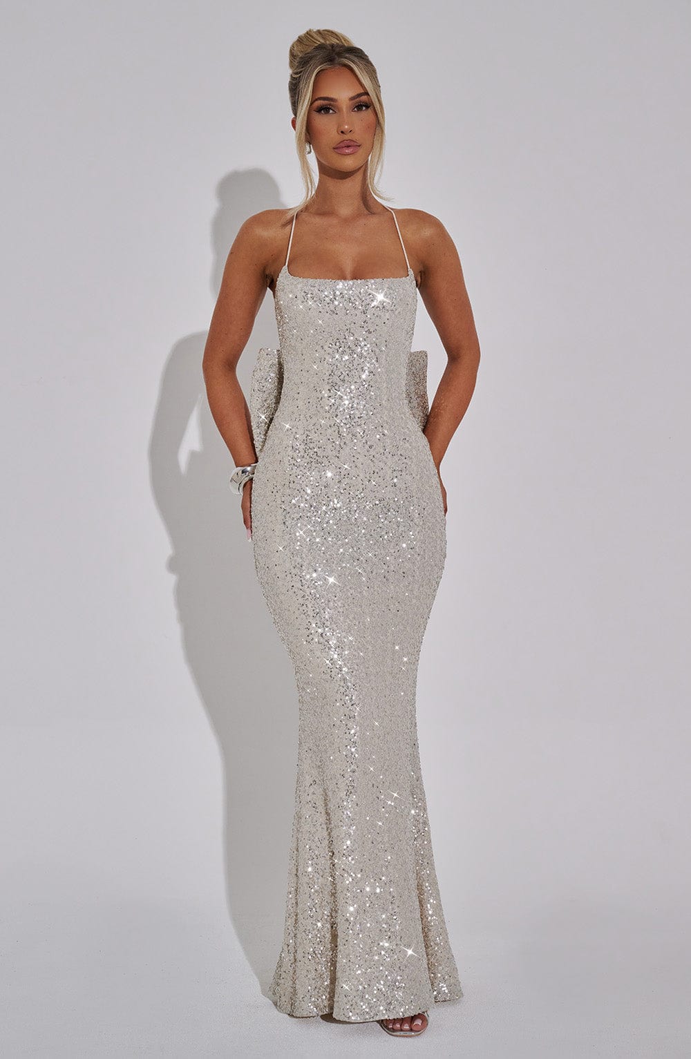 Meridith Maxi Dress - Champagne