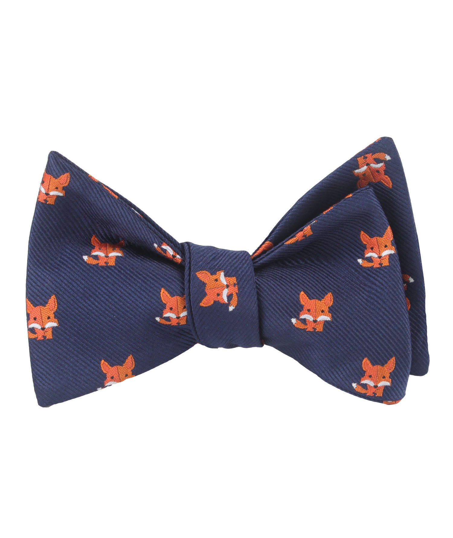 North American Kit Fox Self Bow Tie